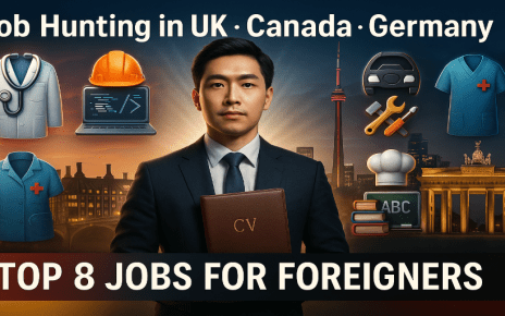 job hunting in uk canada and germany