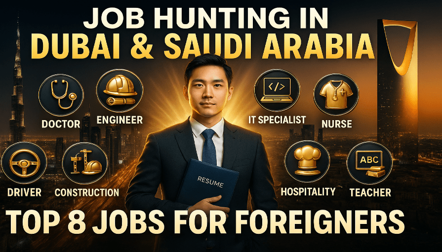 job hunting in dubai and saudi
